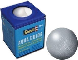 Image of Revell Paint Aqua Color, Silver, Metallic, 18ml, RAL