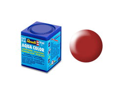 Image of Revell Paint Aqua Color, Fiery Red, Silk, 18ml, RAL