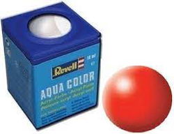 Image of Revell Paint Aqua Color, Luminous Red, Silk, 18ml, RAL