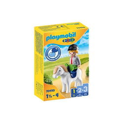 Image of Playmobil 1.2.3 – Boy with Pony