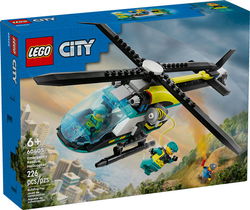 Image of Lego City Emergency Rescue Helicopter V39 – 60405