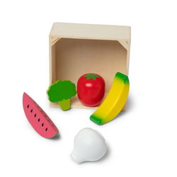 Image of Wooden Food Groups Play Set – Produce