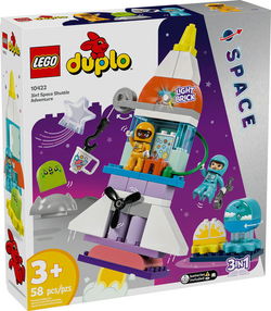 Image of Lego Duplo 3in1 Space Shuttle Adventure V39 – 10422