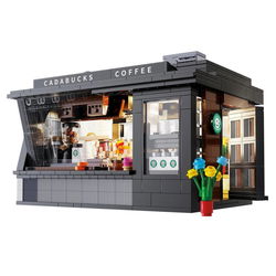 Image of CaDA Street Coffee House 768 Pcs – Building Set for Adults & Teens
