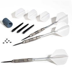 Image of Brass Steel Tip Darts 27g  (For use with 660-3055 Bristle Dartboa