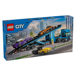 Image of Lego City – Car Transporter Truck with Sports Cars
