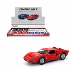 Image of 1:43 Blue Diecast 1966 Ford GT40 MKII Super Car