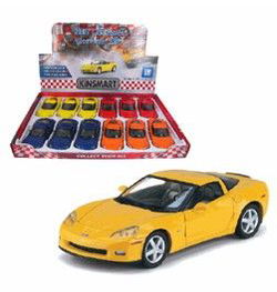 Image of 1:43 Red 2007 Chevrolet Corvette Super Car