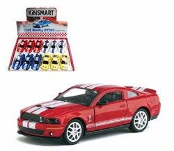 Image of 1:43 Blue 2007 Shelby GT500 Racing Car