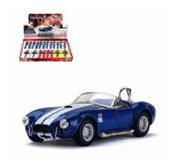 Image of 1:43 Blue 1965 Shelby Cobra Racing Car