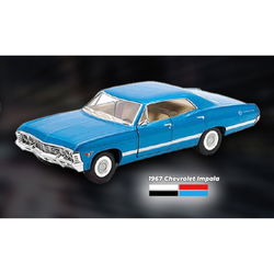 Image of 1:43 Red 1967 Chevrolet Impala City Car