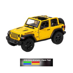 Image of 1:34 Red 2018 Jeep Wrangler (Open Top)  – Off-Road