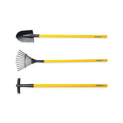 Image of Stanley Jr 3 Pc Garden Toolset – Garden Hoe | Leaf Rake | Shovel