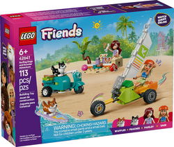Image of Lego Friends Surfing Dogs and Scooter Adventure