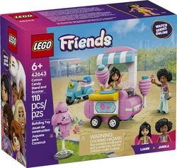 Image of Lego Friends Cotton Candy Stand and Scooter