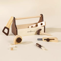 Image of Wooden Tool Playset