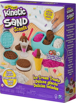 Image of Kinetic Sand Scents Ice Cream Treats Playset