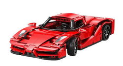 Image of CaDA Red Blade Sport Car – 405 Pcs