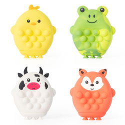 Image of Pop Farm Animals Sensory Toy – Assorted