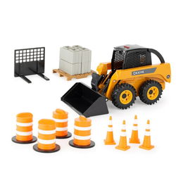 Image of 1:16 Big Farm John Deere Skid Steer Set