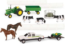 Image of 1:32 John Deere 20 Piece Die Cast Value Set