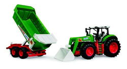 Image of ROADMAX Tractor w/ Frontloader & Trailer