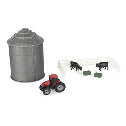 Image of 1:64 Case IH Mini Grain Bin 10-Piece Set