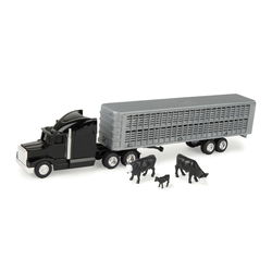 Image of 1:64 Cattle Trailer Semi Set