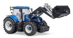 Image of New Holland T7.340 with Frontloader