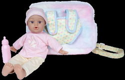 Image of Sweet Baby Plush Diaper Backpack Set 11′ – ETA 2026