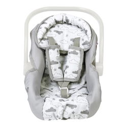 Image of Twinkle Stars Car Seat Carrier (White Handle)