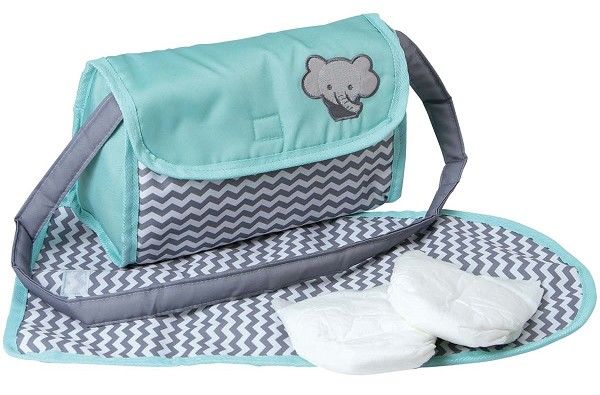 Image of RWSO Zig-Zag Chevron Diaper Bag