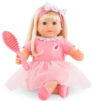 Image of Adele 14″ Large Baby Doll with Hair