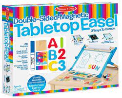 Image of Double-Sided Magnetic Tabletop Easel