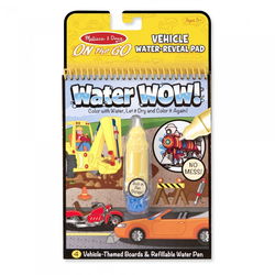 Image of Water Wow! Vehicles – On the Go Travel Activity