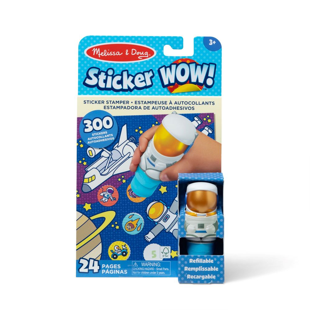 Image of Sticker WOW! Activity Pad Set Astronaut