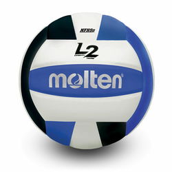 Image of Molten L2 Volleyball Black/Blue