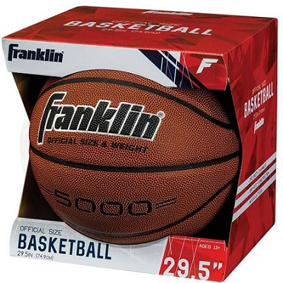 Image of Brown Laminated Basketball 5000
