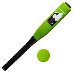 Image of MLB® 24′ Kids Foam Baseball Bat & Ball – Green