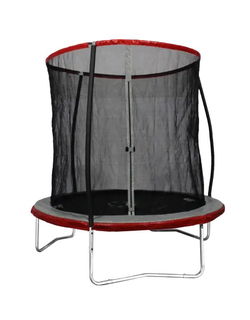 Image of Trainor Sports 8′ Trampoline with Enclosure – WE’LL STORE UNTIL SPRING!