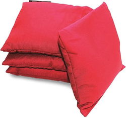 Image of Corntoss Bean Bags – Set of 4 – Red 6″x6″