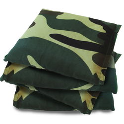 Image of Corntoss Bean Bags – Set of 4 – Camo Green 6’x6′ – ETA Spring 2026