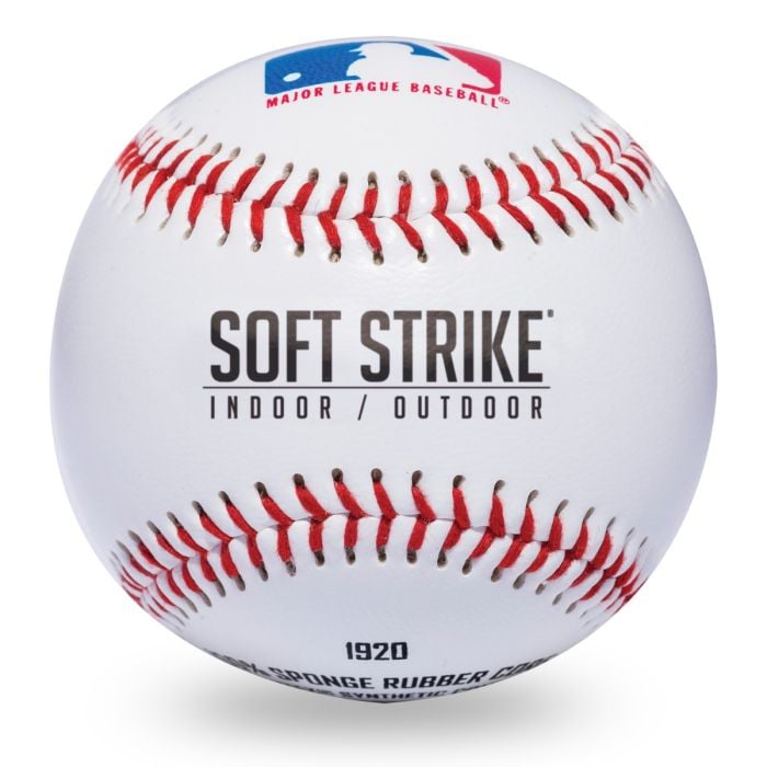 Image of Soft Strike 9″ Teeballs – White 6 pk